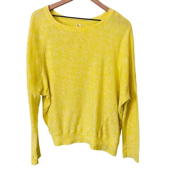 Anthropologie Damiana Yellow Dolman Sleeve Top Small - Picture 1 of 9
